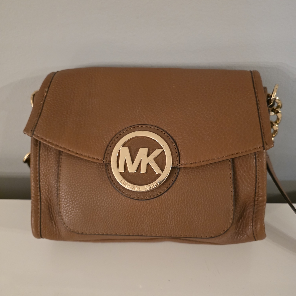 Michael Kors Leather Crossbody Bag